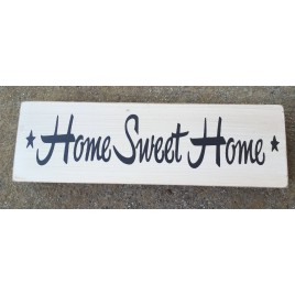 90165WHSH - Home Sweet Home Wood Shadow Box 