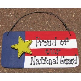 10977PNG-Proud of our National Guard wood sign 