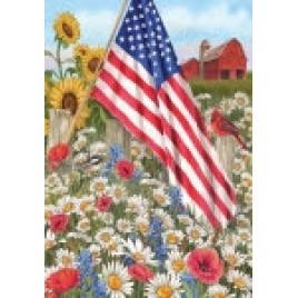  America The Beautiful 1181 Garden Flag 