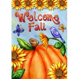 1544WF - Welcome Fall Garden Flag