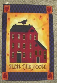 1946BH - Bless This House Garden Flag