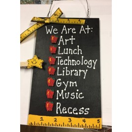 Teacher Gift 2709WRA- We Are At: 