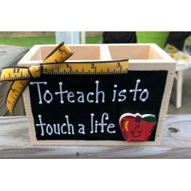  Teacher Gifts   Teacher Gift  2714DC  To teach is to Touch a Life Supply Box