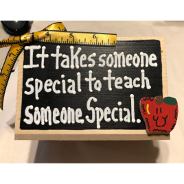  Teacher Gifts  2745 It takes someone special to teach someone Special Supply Box 