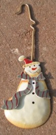 2793BS - Tin Snowman Ornament