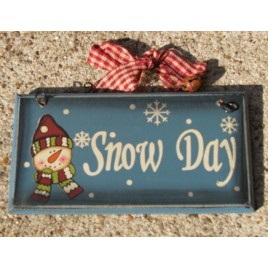 28927SD - Snow Day wood sign