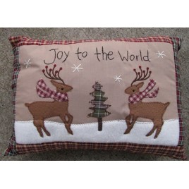 Christmas Decor 31146R - Joy to the World Pillow