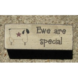 31392S - Ewe Are Special wood block 