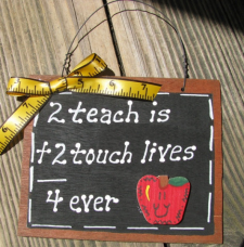 Teacher Gifts 39 2 teach is 2 touch lives 4 ever 