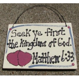  4006 - Seek ye first the Kingdom Matthew 6:33 