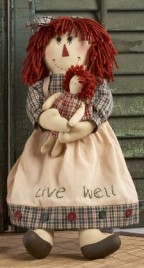 40884- Rag Doll  Live Well with Doll 