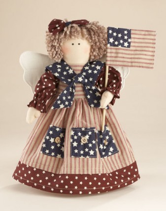 41401PA - Americana Angel with Flag