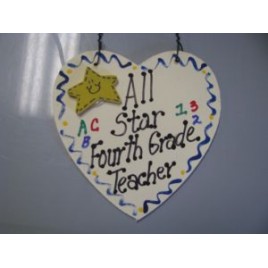 Fourth Grade Teacher Gifts  5035 All Star Fourth Grade Teacher