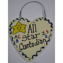Teacher Gifts 5045 All Star School Custodian