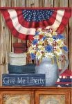 Give Me Liberty Garden Flag 5050