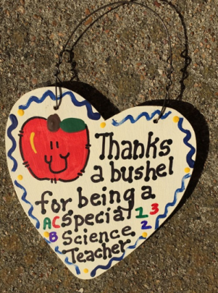 Science Teacher Gift 6025 Thanks a Bushel Special Science Teacher