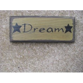 60272D - Dream wood sign