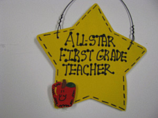 Teacher Gift 7005 All Star First Grade Teacher