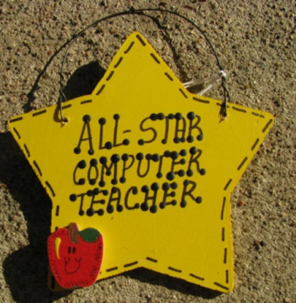 Teacher Gifts All Star Computer Teacher 
