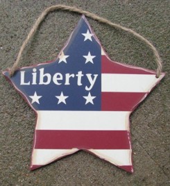 704-258LS - Liberty wood sign
