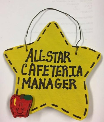 Teacher Gift 7100  All Star Cafeteria Manager  
