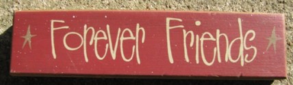  82249R - Forever Friends wood block 