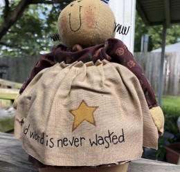 8D4550 A kind word is Never Wasted Doll