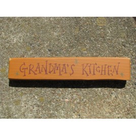  9002GK - Grandma's Kitchen Wood Block 