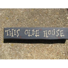 M9009TOH- This Olde House wood block 