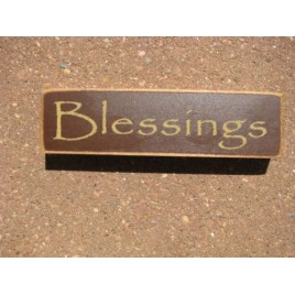 PBW904R-Blessings Wood Block 