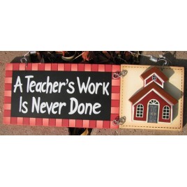  90856R Teacher's Work is Never Done