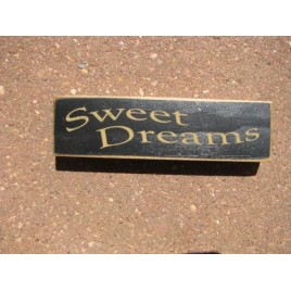 PBW934B - Sweet Dreams Wood Block 