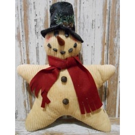 Christmas Decor Pillow 9602CSP - Chenille Star Snowman