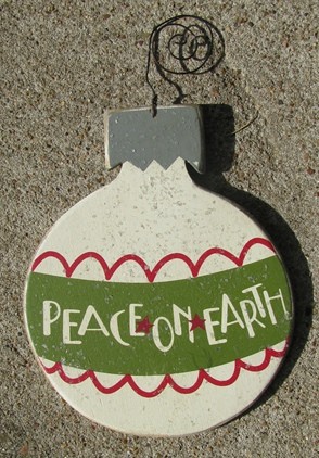  H0-5229 Peace on Earth Bulb 
