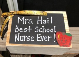 Teacher Gifts 2740DC - Mrs.Hail Best School Nurse Ever!