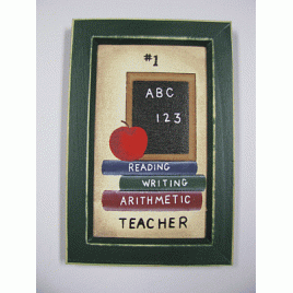 CAN57-ABC Teacher  Canvas 