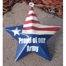 OR223 - Proud of our Army - Metal Star 