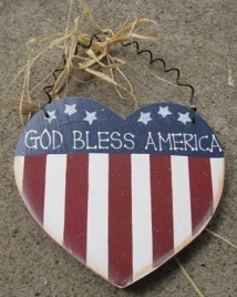 Patriotic Decor A315 - God Bless America 