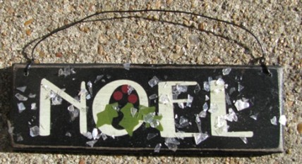  GH5166N - Noel wood sign 