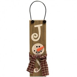 Joy Snowman GJHX9076 Sign Ornament