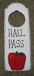 Teacher Gifts Doorknob Hall Pass  
